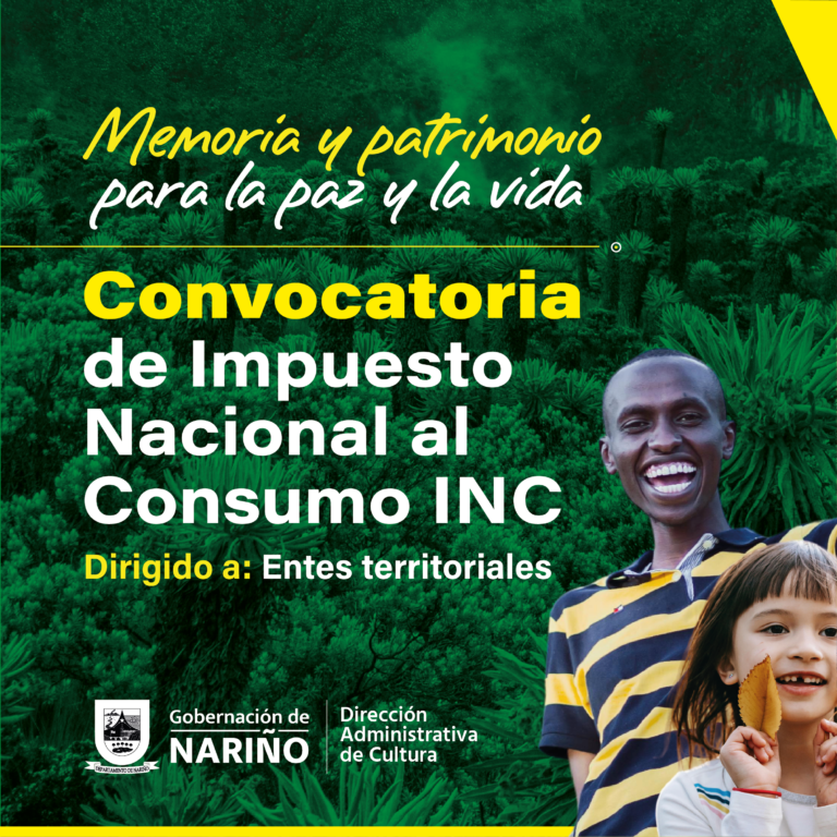Convocatoria de impuesto Nacional al consumo INC