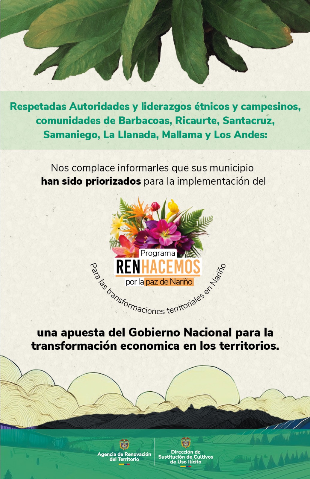 SUSTITUCIÓN - Gobernación de Nariño