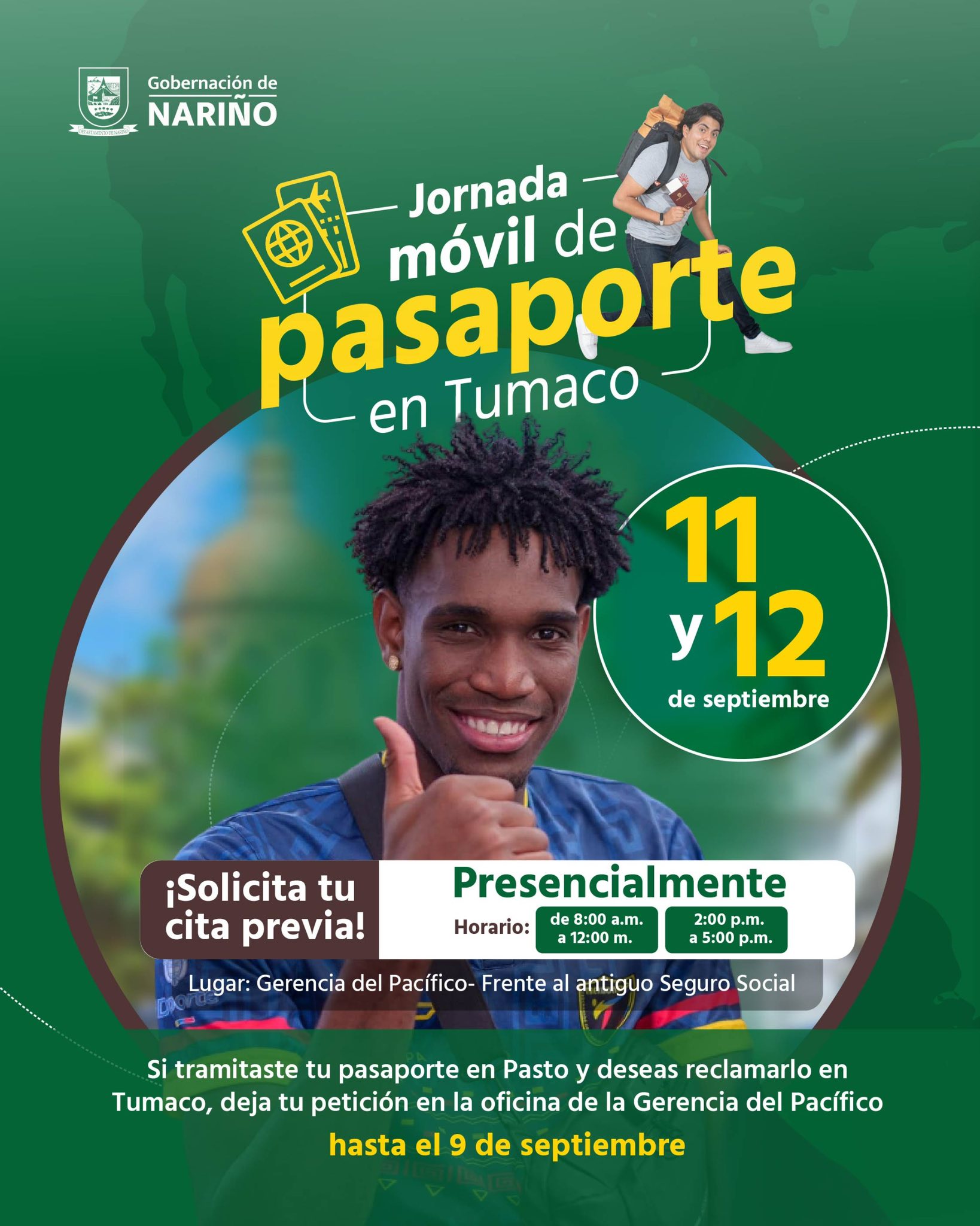 pasaporte jornada - Gobernación de Nariño