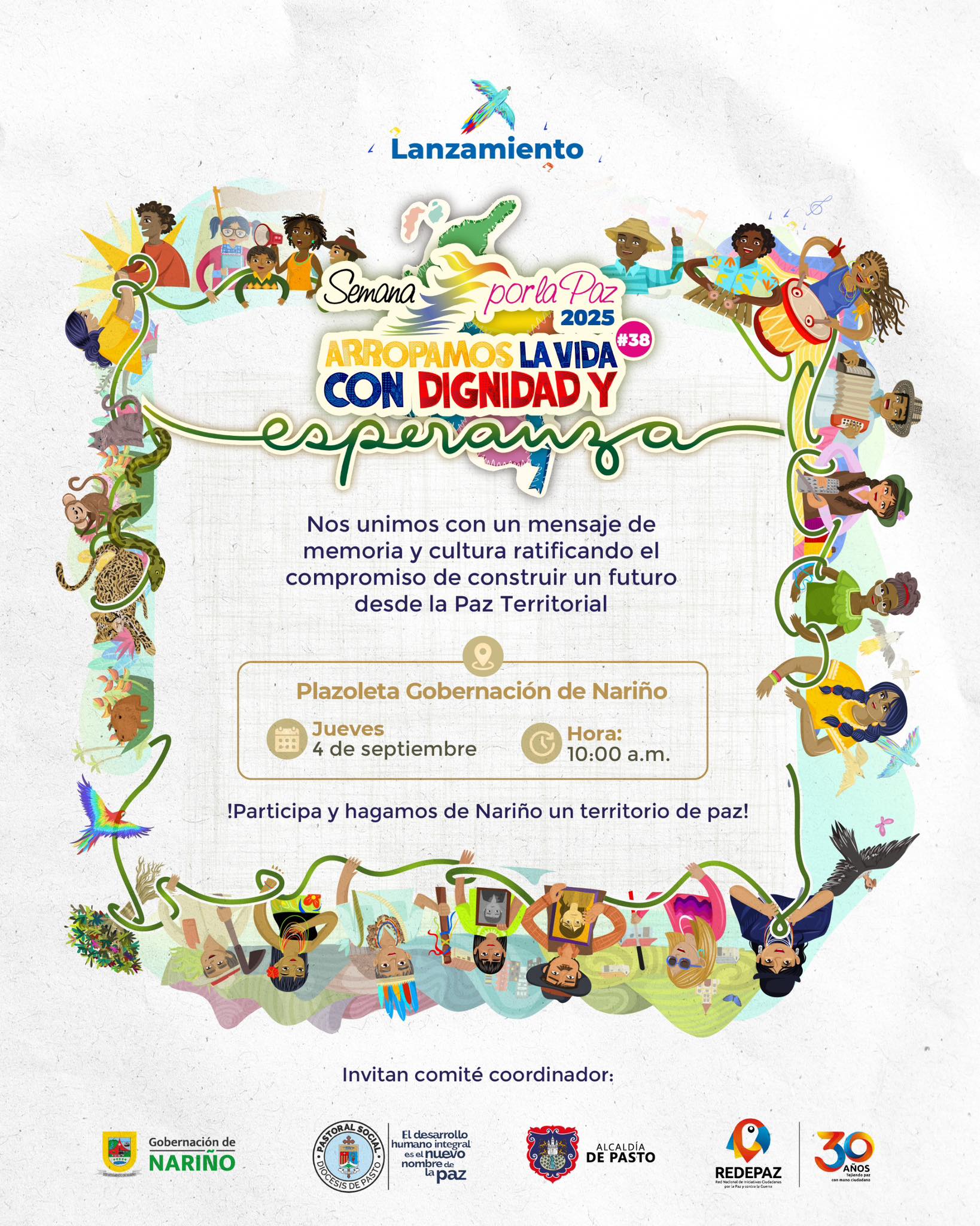 semana por la paz - Gobernación de Nariño