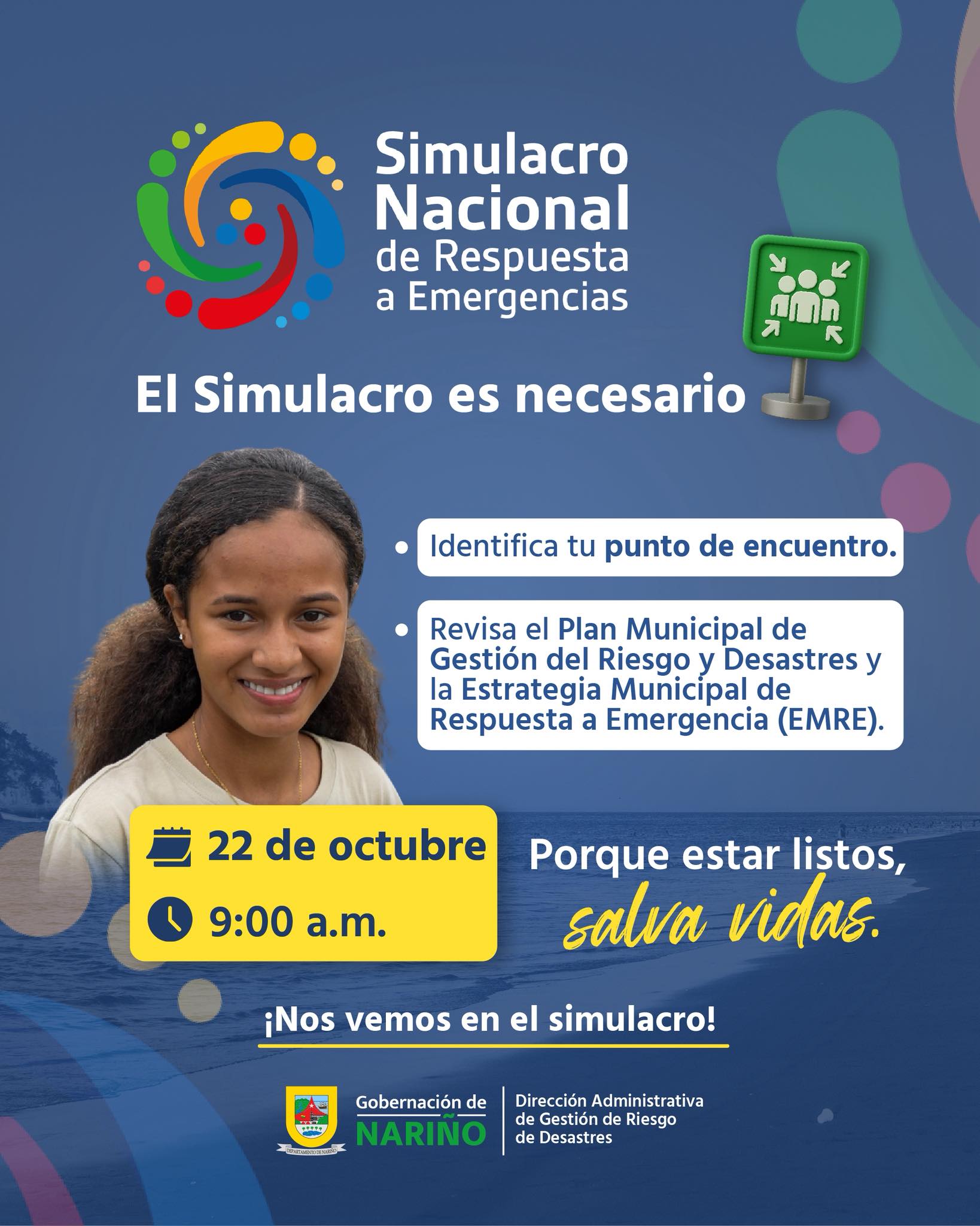 SIMULACRO NACIONAL - Gobernación de Nariño