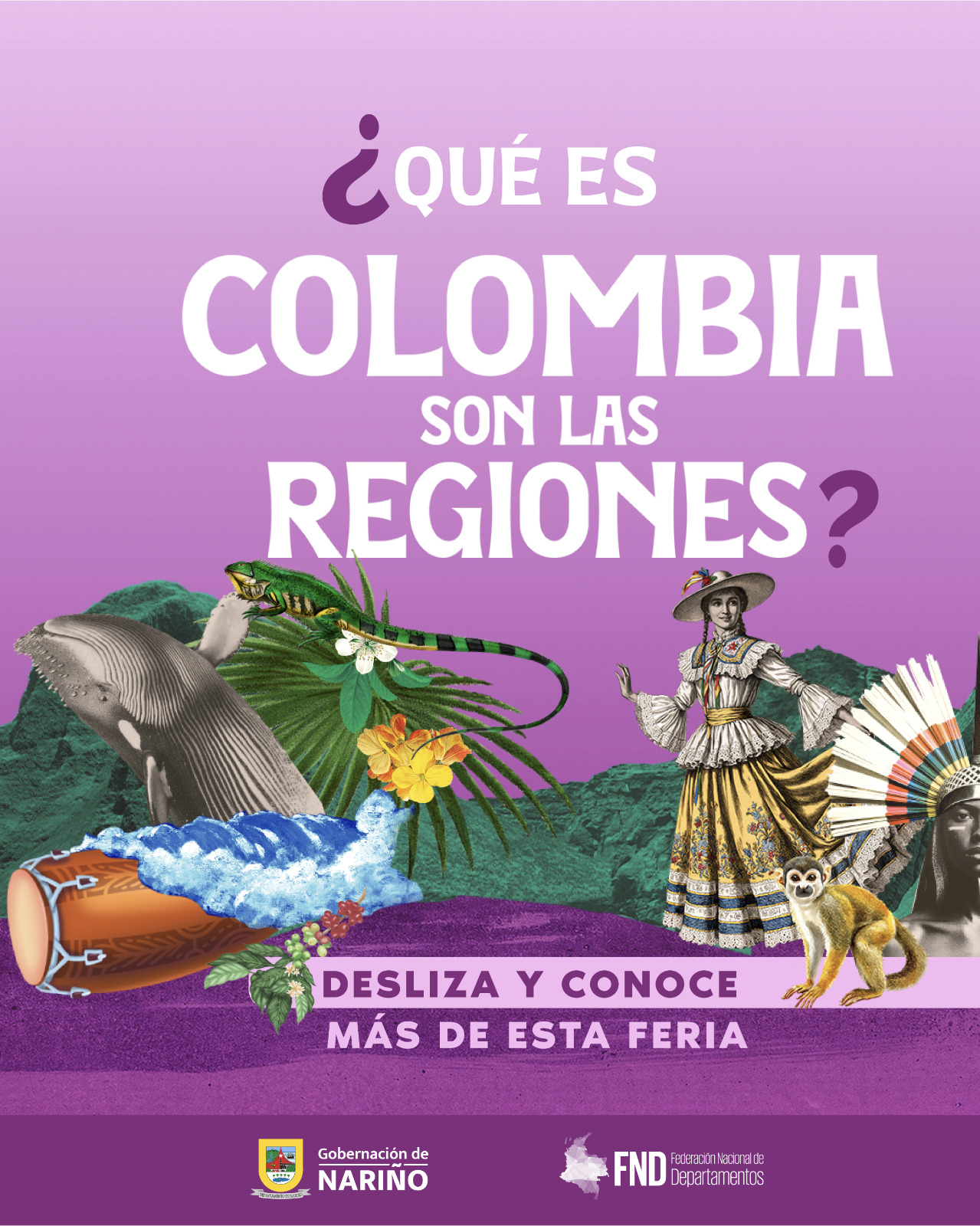 que es colombia somos las regiones - Gobernación de Nariño