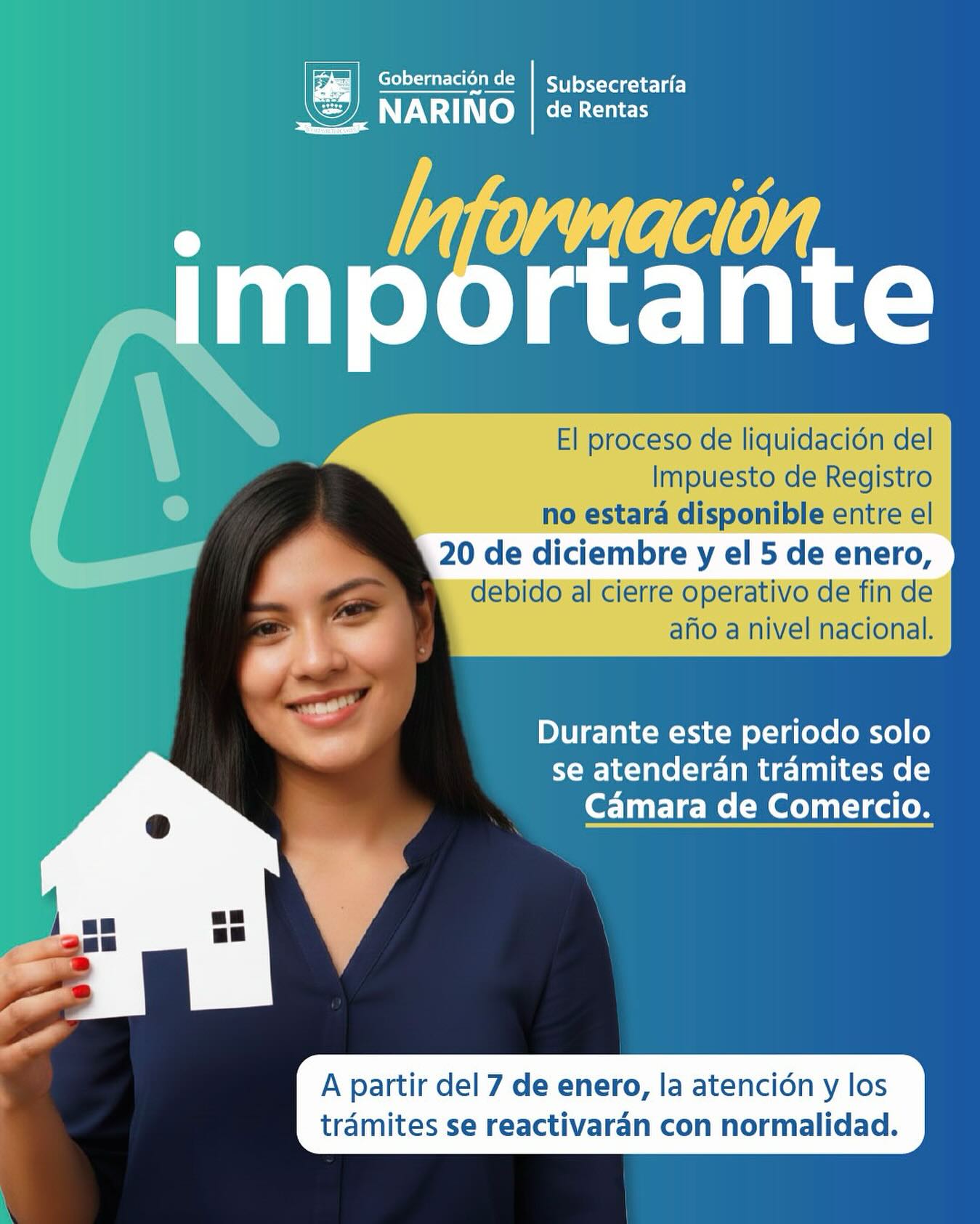 impuesto registro - Gobernación de Nariño