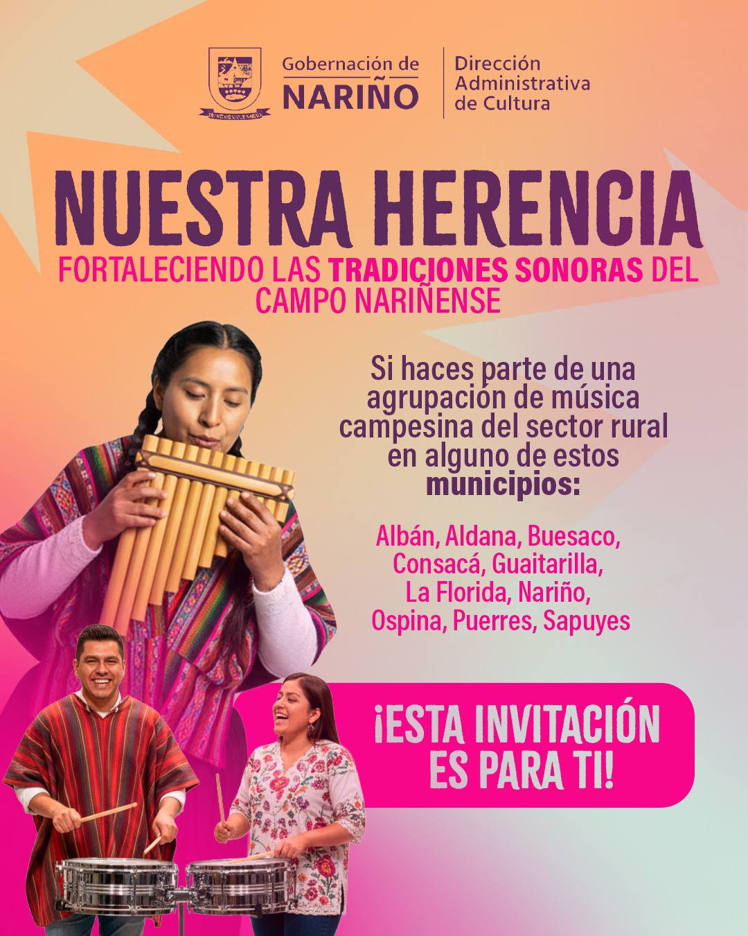 MUSICAS - Gobernación de Nariño