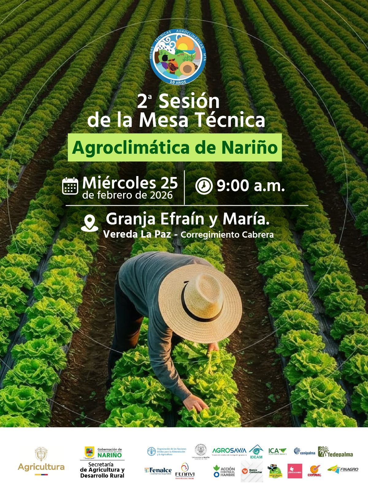 mesa tecnica agroclimatica - Gobernación de Nariño