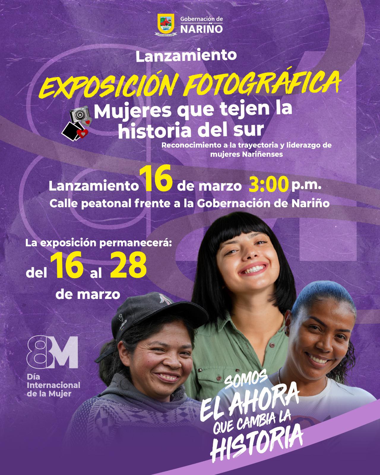 Exposición fotográfica - Gobernación de Nariño