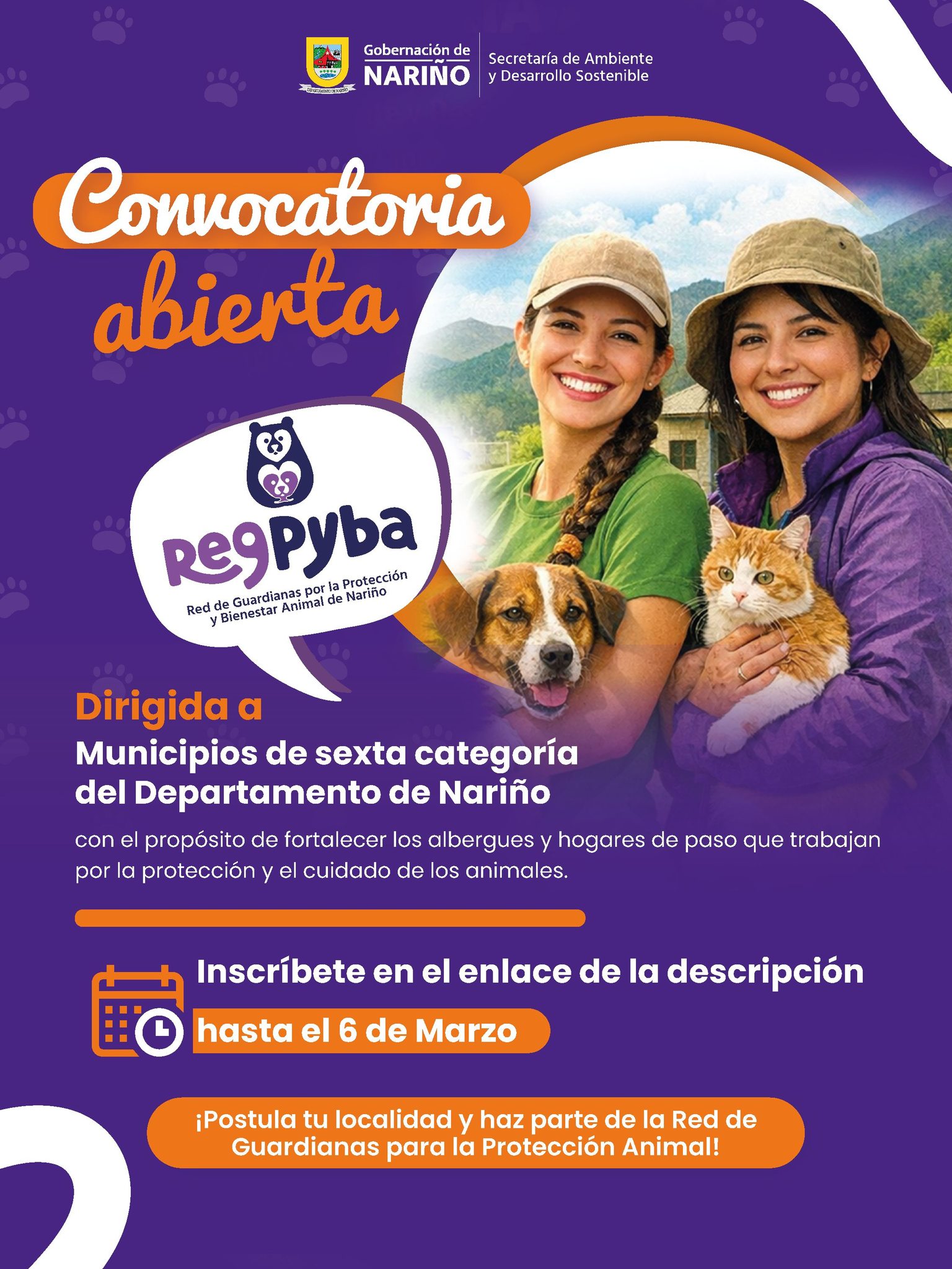 convocatoria - Gobernación de Nariño