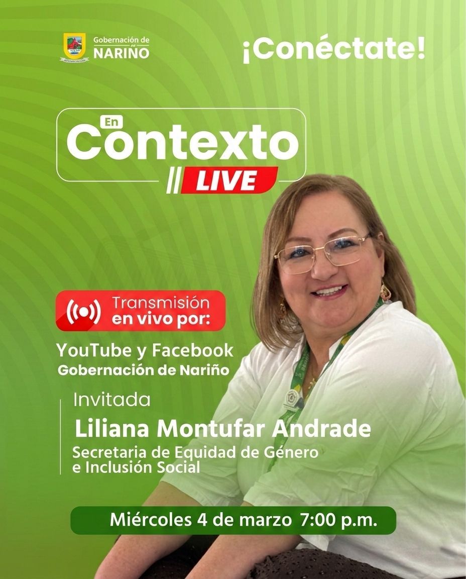 en contexto live segis - Gobernación de Nariño