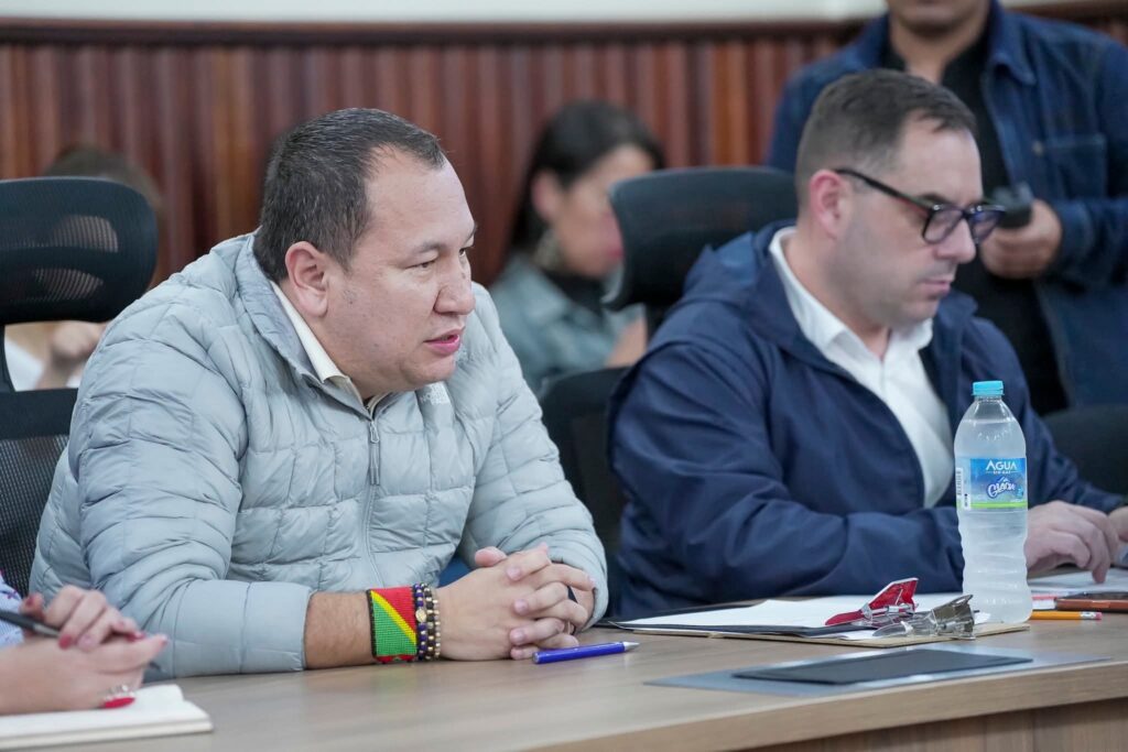 El Gobernador de Nariño, Luis Alfonso Escobar Jaramillo, preside un Consejo Extraordinario de Seguridad en Pasto.   